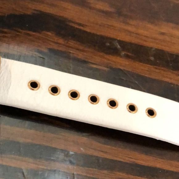 MARC JACOBS Rose Gold & White Leather Large Dial Watch NWOT - Picture 13 of 17